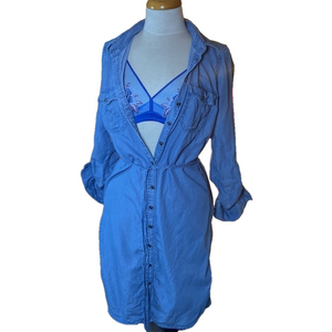 🌷PARASUCO Jeans🌷 Soft Denim Look Shirt Dress